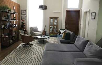 Imagem: A casa em condomínio possui 3 Dormitórios, 5 Banheiros, 4