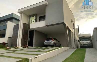 Imagem: A casa em condomínio possui 3 Dormitórios, 5 Banheiros, 5