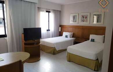 Imagem: O apartamento para alugar possui 1 Dormitório, 1 Banheiro