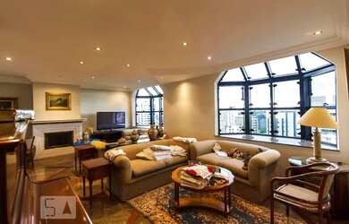 Imagem: O apartamento na cobertura possui 3 Dormitórios, 5 Banheiros