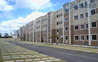 Imagem: O apartamento possui 1 Dormitório, 1 Banheiro, 1 Vaga na garagem