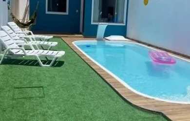 Imagem: A casa em condomínio possui 2 Dormitórios, 3 Banheiros, 1