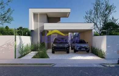 Imagem: A casa possui 3 Dormitórios, 4 Banheiros, 3 Vagas na garagem