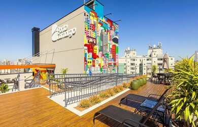 Imagem: O apartamento possui 1 Dormitório, 1 Banheiro e 39m² de Área