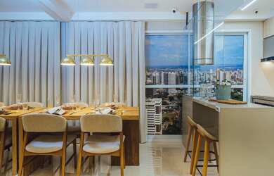 Imagem: O apartamento possui 2 Dormitórios, 2 Banheiros, 1 Vaga na