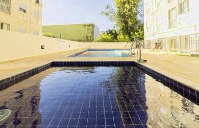 Imagem: O apartamento possui 2 Dormitórios, 2 Banheiros, 1 Vaga na