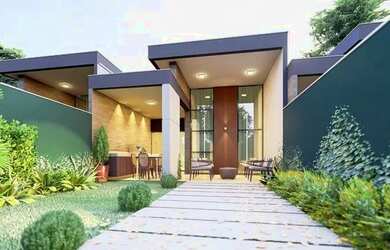 Imagem: A casa possui 3 Dormitórios, 3 Banheiros, 1 Vaga na garagem