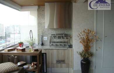 Imagem: O apartamento possui 3 Dormitórios, 4 Banheiros, 3 Vagas na