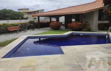 Imagem: A casa em condomínio possui 4 Dormitórios, 5 Banheiros, 4