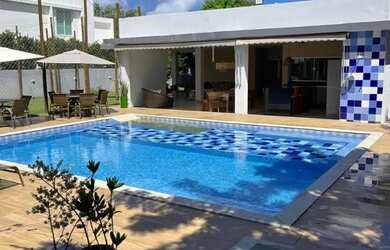 Imagem 5: Casa com 5 suítes - venda por R$ 3.600.000 ou aluguel por R$ 10.000/mês - Condomínio Inter