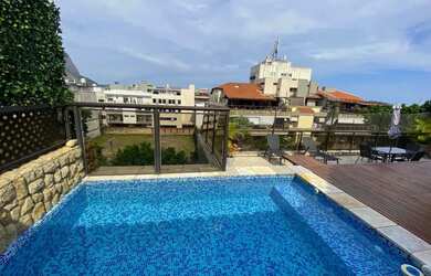 Imagem: O apartamento na cobertura possui 3 Dormitórios, 4 Banheiros