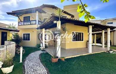 Imagem: A casa em condomínio possui 4 Dormitórios, 5 Banheiros, 5