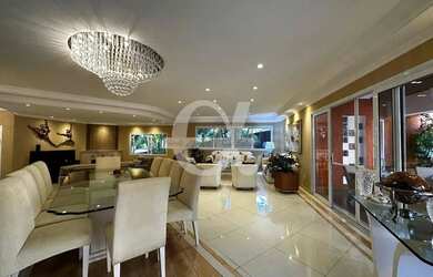 Imagem 2: Luxuosa casa no Residencial Alphaville 10 para locação 4 suítes