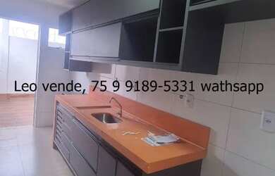 Imagem: A casa em condomínio possui 3 Dormitórios, 2 Banheiros e 2