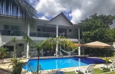 Imagem: A casa em condomínio possui 4 Dormitórios, 5 Banheiros, 5