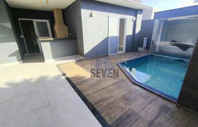 Imagem: A casa em condomínio possui 3 Dormitórios, 5 Banheiros, 2