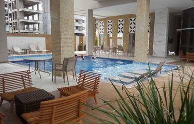 Imagem: O apartamento possui 3 Dormitórios, 4 Banheiros, 2 Vagas na