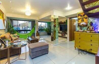 Imagem: O apartamento na cobertura possui 3 Dormitórios, 3 Banheiros