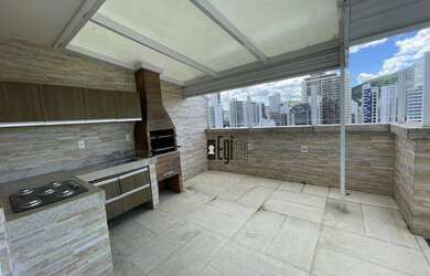 Imagem: O apartamento na cobertura possui 3 Dormitórios, 3 Banheiros