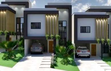 Imagem: A casa em condomínio possui 3 Dormitórios, 4 Banheiros, 2