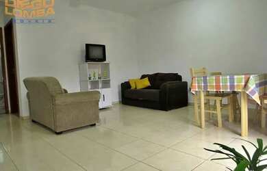 Imagem: O apartamento possui 1 Dormitório, 1 Banheiro, 1 Vaga na garagem