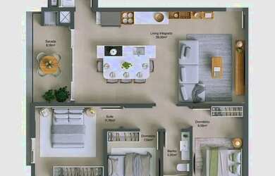 Imagem 12: Residencial Mar di Atrani apartamento no Balneario Rincão 03 dormitórios