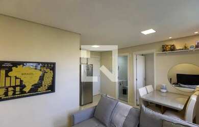 Imagem: O apartamento possui 1 Dormitório, 1 Banheiro, 34m² de Área