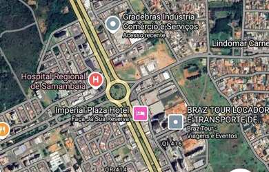 Imagem: O terreno possui 6.300m² de Área e está localizado em Samambaia