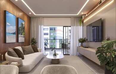 Imagem: O apartamento possui 4 Dormitórios, 3 Banheiros, 2 Vagas na