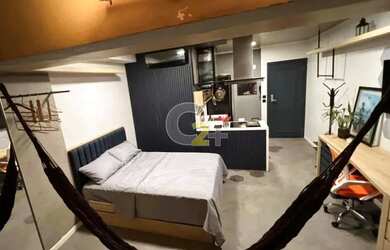 Imagem: O apartamento possui 1 Dormitório, 1 Banheiro, 29m² de Área