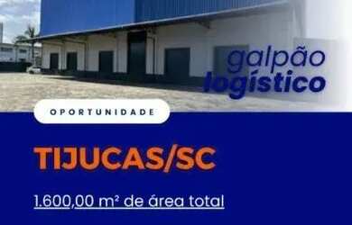 Imagem: O depósito possui 1.600m² de Área e está localizado em