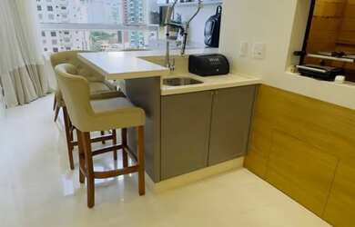 Imagem 12: Conforto e Exclusividade de Frente para o Mar, 4 Suítes 3 Vagas, Mobiliado...