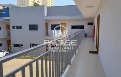 Imagem: A kitnet possui 1 Dormitório, 1 Banheiro, 1 Vaga na garagem