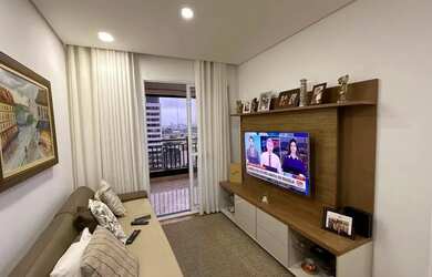 Imagem: O apartamento possui 3 Dormitórios, 2 Banheiros, 2 Vagas na