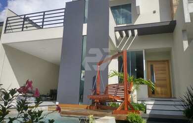 Imagem: A casa em condomínio possui 3 Dormitórios, 3 Banheiros, 3