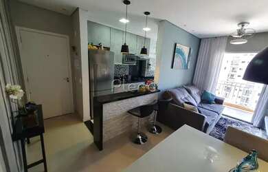 Imagem: O apartamento possui 2 Dormitórios, 2 Banheiros, 1 Vaga na