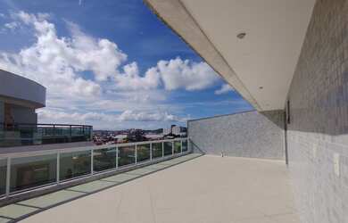 Imagem: O apartamento na cobertura possui 5 Dormitórios, 4 Banheiros