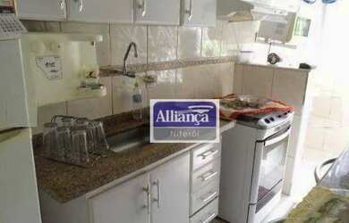 Imagem: O apartamento possui 2 Dormitórios, 1 Banheiro, 1 Vaga na garagem