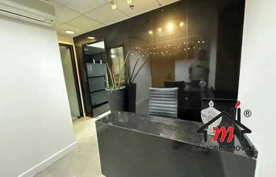 Imagem 3: Aluguel de sala comercial MOBILIADA com 157mt 6 Vagas Boulevard Side Empresarial