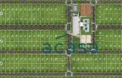 Imagem: O terreno à venda possui e está localizado em Vista Linda