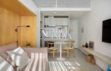 Imagem: A kitnet possui 1 Dormitório, 1 Banheiro, 23m² de Área e