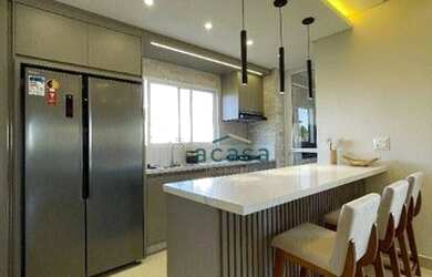 Imagem: O apartamento possui 3 Dormitórios, 2 Banheiros, 2 Vagas na