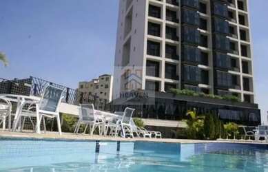 Imagem: O studio possui 1 Dormitório, 2 Banheiros, 1 Vaga na garagem