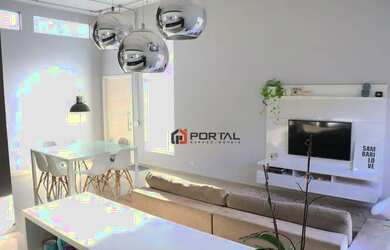 Imagem: A casa em condomínio possui 3 Dormitórios, 3 Banheiros, 3