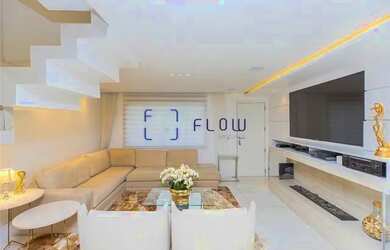 Imagem: A casa em condomínio possui 2 Dormitórios, 3 Banheiros, 3