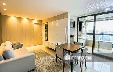 Imagem: O apartamento possui 1 Dormitório, 2 Banheiros, 1 Vaga na garagem