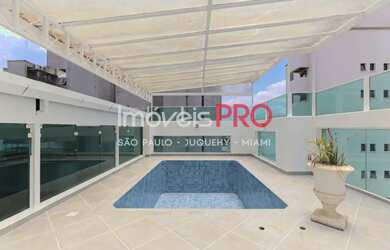 Imagem: O apartamento na cobertura possui 3 Dormitórios, 4 Banheiros