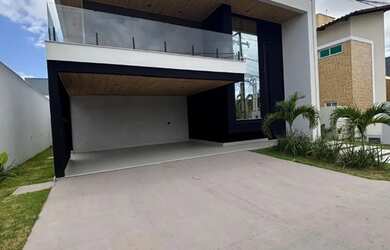 Imagem: A casa em condomínio possui 4 Dormitórios, 5 Banheiros, 5