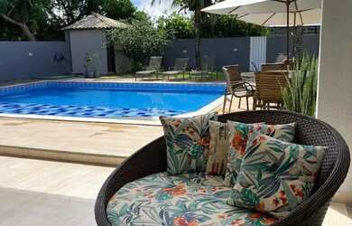 Imagem 8: Casa com 5 suítes - venda por R$ 3.600.000 ou aluguel por R$ 10.000/mês - Condomínio Inter