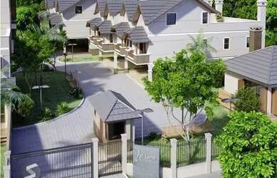 Imagem: A casa em condomínio possui 3 Dormitórios, 4 Banheiros, 3